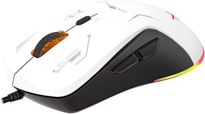 Foto 3 | Foto 3 | Mouse Gamer Alambrico Xzeal XST-401 Rgb Blanco/Negro