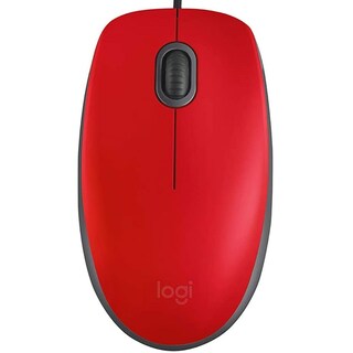Foto 2 | Foto 2 | Mouse Logitech 910-005492 Alámbrico Óptico Usb Rojo