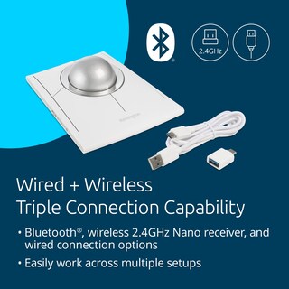 Foto 4 | Foto 4 | Trackball Inalámbrico Kensington Slimblade Pro Eq Bluetooth - Venta Internacional.