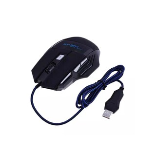 Foto 2 | Foto 2 | Mouse Gamer Óptico EcoshopMaster color Negro Usb Dragón con Luz Led Rgb 5500 Dpi