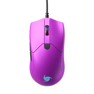 Foto 1 | Foto 1 | Mouse Gamer Vsg Aurora Óptico Alámbrico Rgb Púrpura Austral Omron