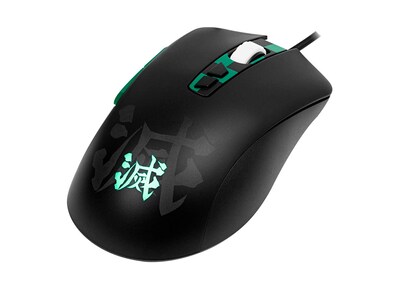 Foto 3 | Foto 3 | Mouse Ergonómico Asus P308 Tuf Gaming M3 Demon Slayer Edition Alámbrico 7000dpi color Negro/Verde
