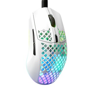Foto 1 | Foto 1 | Ratón para Juegos Steelseries Aerox 3 Holey RGB 8.500 DPI Snow - Venta Internacional
