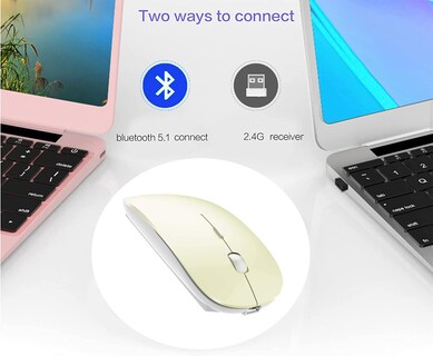 Foto 2 | Foto 2 | Ratón Bluetooth Peibo Inalámbrico Recargable para Ipad Pro Air - Venta Internacional