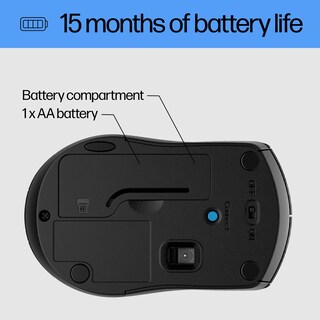 Foto 7 | Foto 7 | Ratón Inalámbrico Hp X3000 G3 Silver 1600 Dpi Con Batería De 15 Meses - Venta Internacional.