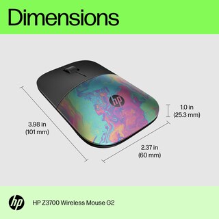 Foto 7 | Foto 7 | Ratón Inalámbrico Hp Z3700 G2 Oil Slick 1200 Dpi - Venta Internacional.