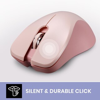 Foto 2 | Foto 2 | Ratón Inalámbrico Perixx Perimice-621p Silent Click Pink - Venta Internacional.
