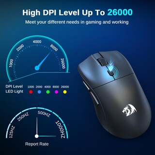 Foto 4 | Foto 4 | Ratón Para Juegos Redragon M815, 26 000 Dpi, 44 G, Ultraligero - Venta Internacional.