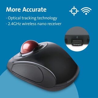 Foto 2 | Foto 2 | Trackball Inalámbrico Kensington K72352eu De 2,4 Ghz - Venta Internacional.
