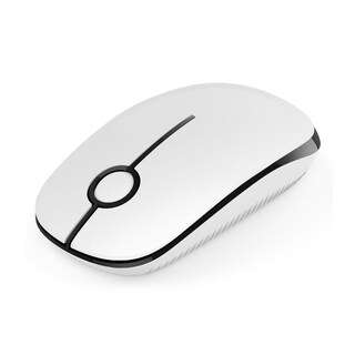 Foto 1 | Foto 1 | Ratón Inalámbrico Vssoplor 2.4g Slim Portable Para Pc En Blanco Y Negro - Venta Internacional.