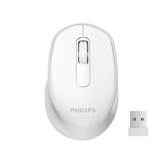 Foto 1 | Foto 1 | Ratón Inalámbrico Philips 7448 2 4g&bt5.2/3.0 1600 Dpi Blanco - Venta Internacional.