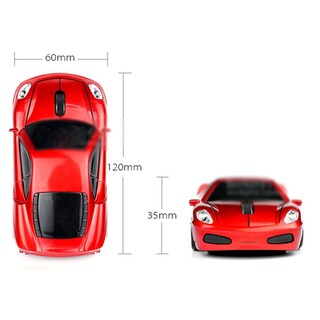 Foto 4 | Foto 4 | Ratón Inalámbrico Mgbeauty Sports Car Shape Para Pc Portátil Mac - Venta Internacional.