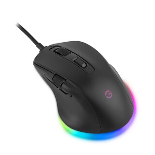 Foto 3 | Foto 3 | Mouse Getttech Inalámbrico 7 Botones Doble Rueda RGB Conexión 2.4g Bluetooth y USB DPI Ajustable