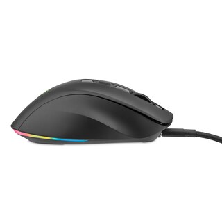 Foto 6 | Foto 6 | Mouse Getttech Inalámbrico 7 Botones Doble Rueda RGB Conexión 2.4g Bluetooth y USB DPI Ajustable