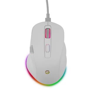 Foto 1 | Foto 1 | Mouse Getttech Inalámbrico 7 Botones Doble Rueda RGB Conexión 2.4g Bluetooth y USB DPIAjustable