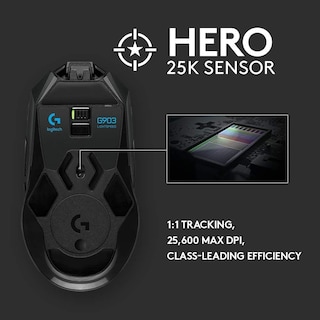 Foto 4 | Foto 4 | Reacondicionado Ratón Para Juegos Logitech G903 Hero 16k Con Sensor Inalámbrico Renovado - Venta Internacional.