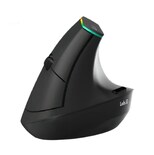 Mouse Vertical Inalámbrico Ratón Silencioso Ergonómico Negro