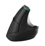 Mouse Vertical Inalámbrico Ratón Silencioso Ergonómico Negro