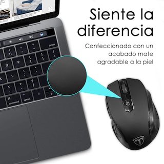 Foto 3 | Foto 3 | Mouse Inalámbrico con Receptor USB Sangkee E10006 color Negro