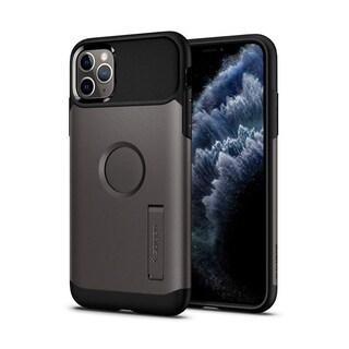 Foto 1 | Foto 1 | Funda Para iPhone 11 Pro Max Spigen Slim Armor Grado Militar Gris