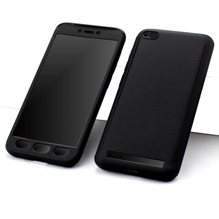 Foto 1 | Foto 1 | Funda Triche para Xiaomi Redmi 5a Diseño 360° Incluye Cristal Templado color Negro