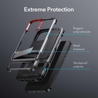 Foto 3 | Foto 3 | Funda Esr Machina Case para iPhone 12 y 12 Pro color Negro