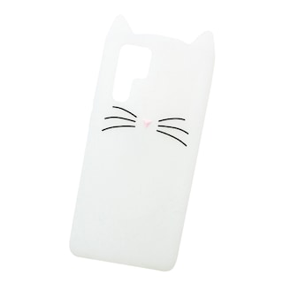 Foto 1 | Foto 1 | Funda Triche Diseño Botarga De Gato Bigotes Para Huawei P30 Pro Color Blanco
