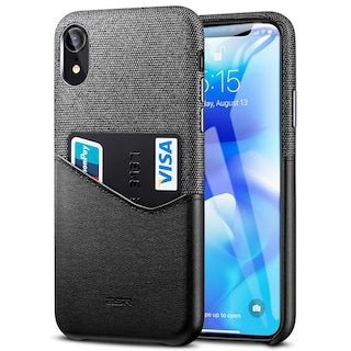 Foto 1 | Foto 1 | Funda Esr Metro Wallet para iPhone Xr color Negro con Cartera