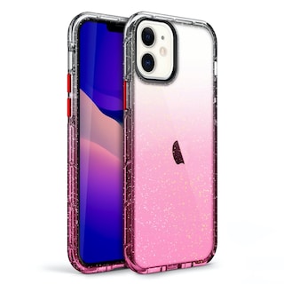 Foto 1 | Foto 1 | Funda Zizo Surge para Iphone 12 y 12 Pro Rosa con Brillos
