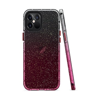 Foto 3 | Foto 3 | Funda Zizo Surge para Iphone 12 y 12 Pro Rosa con Brillos