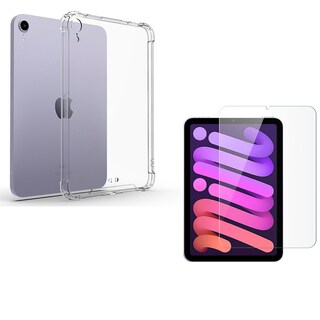 Foto 1 | Foto 1 | Case Netonbox Acrigel Airbag Transparente para iPad Mini 1 2 3 Esquinas Reforzadas + Mica Cristal Templado