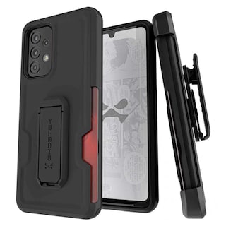 Foto 1 | Foto 1 | Funda Ghostek Iron Armor para Samsung A33 5g color Negro con Clip y Mica