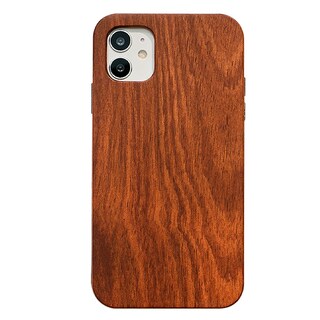 Foto 1 | Foto 1 | Funda de Madera Rosewood para iPhone 12 Ultra Impacto Uso Rudo
