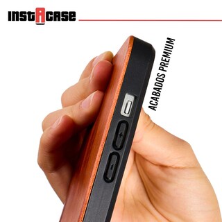 Foto 2 | Foto 2 | Funda de Madera Rosewood para iPhone 12 Ultra Impacto Uso Rudo