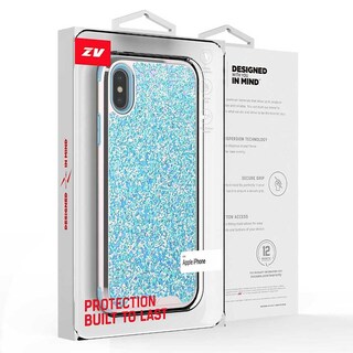 Foto 2 | Foto 2 | Funda Zizo Diamond para iPhone Xs Max color Azul