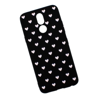 Foto 1 | Foto 1 | Funda Triche Para Lg K40 Diseño Corazones Suave Color Negro