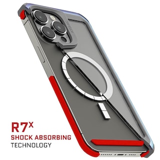 Foto 6 | Foto 6 | Funda Ghostek Atomic Para iPhone 14 Pro Aluminio Transparente Prismatic Magsafe