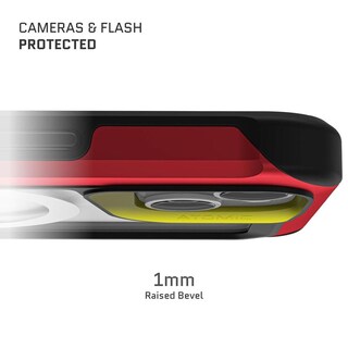 Foto 5 | Foto 5 | Funda Ghostek Atomic Para iPhone 14 Aluminio Transparente/ Rojo