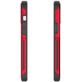 Foto 6 | Foto 6 | Funda Ghostek Atomic Para iPhone 14 Aluminio Transparente/ Rojo