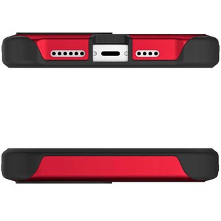 Foto 7 | Foto 7 | Funda Ghostek Atomic Para iPhone 14 Aluminio Transparente/ Rojo