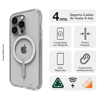 Foto 2 | Foto 2 | Funda Gear4 Magsafe Iphone 14 Pro - Transparente