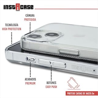 Foto 2 | Foto 2 | Funda Instacase para IPhone 13 Transparente