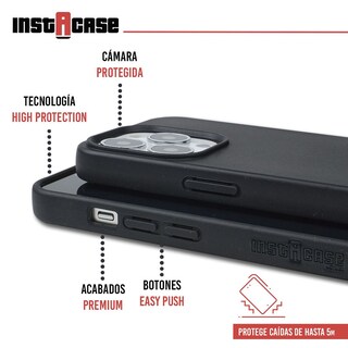 Foto 2 | Foto 2 | Funda Instacase Para IPhone 13 Pro color Negro