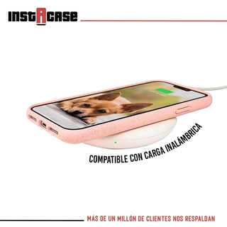 Foto 3 | Foto 3 | Funda InstaCase color Rosa para iPhone X
