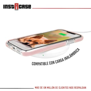 Foto 3 | Foto 3 | Funda InstaCase color Rosa para iPhone 7 a Prueba de Golpes