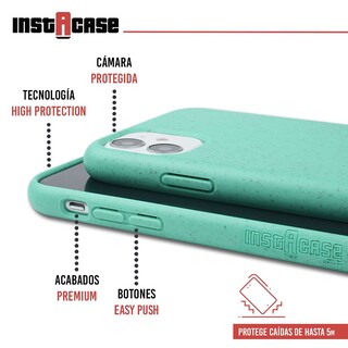 Foto 2 | Foto 2 | Funda InstaCase color Azul para iPhone 11