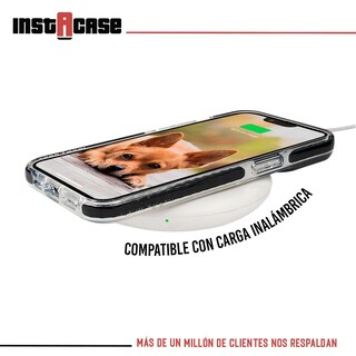Foto 3 | Foto 3 | Funda InstaCase color Negro para iPhone 12 a Prueba de Golpes