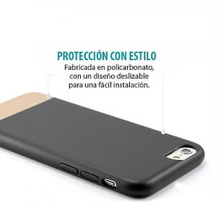 Foto 3 | Foto 3 | Funda Prodigee Accent para iPhone 6 color Dorado