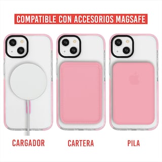 Foto 3 | Foto 3 | Funda InstaCase para iPhone 14 Magsafe color Rosa