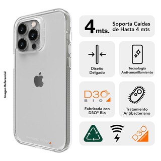 Foto 2 | Foto 2 | Funda GEAR4 702010025 Transparente Crystal Palace para iPhone 14 Pro Max